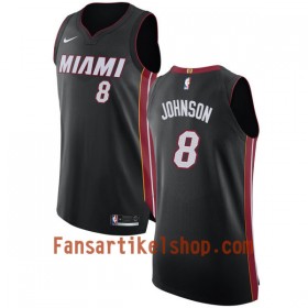 NBA Miami Heat Trikot Tyler Johnson 8 Nike 2017-18 Schwarz Swingman - Herren